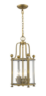 Wyndham Four Light Chandelier in Heirloom Brass (224|205-4HB)