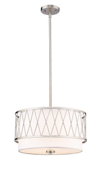 Dalton Three Light Pendant in Brushed Nickel (224|198-17BN)