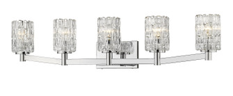 Aubrey Five Light Vanity in Chrome (224|1931-5V-CH)