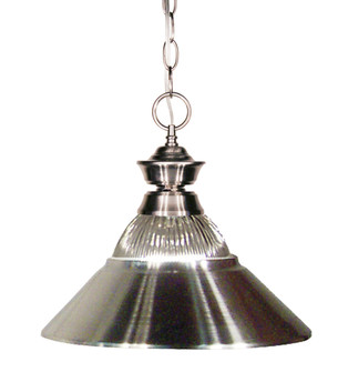 Pendant Lights One Light Pendant in Brushed Nickel (224|100701BN-RBN)