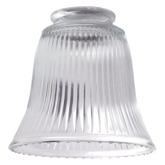 Glass Bell Shade Shade in Clear Ribbed (88|8125800)