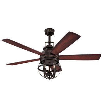 Stella Mira 52''Ceiling Fan in Oil Rubbed Bronze With Highlights (88|7217100)