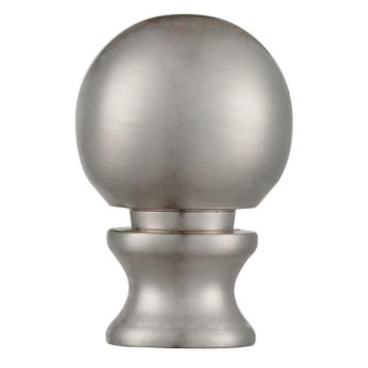 Lamp Finial Classic Ball Lamp Finial in Brushed Nickel (88|7000600)