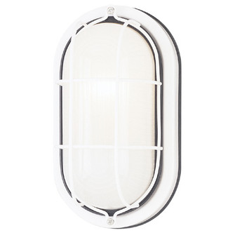 Exteriors White One Light Wall Fixture in White (88|6783500)