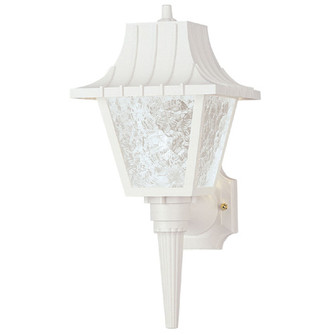 Exteriors White One Light Wall Fixture in White (88|6694600)