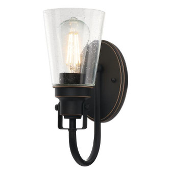 Ashton One Light Wall Fixture in Oil Rubbed Bronze With Highlights (88|6574500)