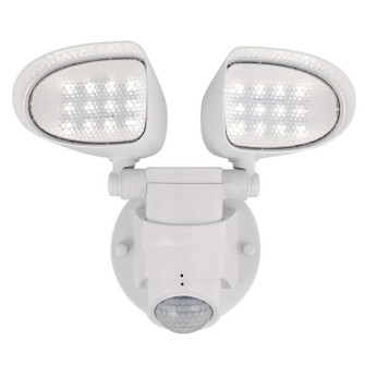 LED Security Light Wall Fixture w/Motion Sensor in White (88|6364200)