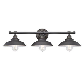 Iron Hill Three Light Wall Sconce in Oil Rubbed Bronze With Highlights (88|6343400)