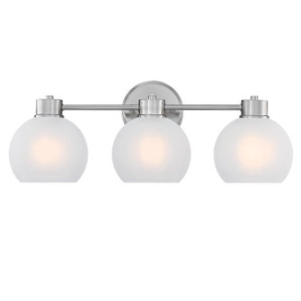 Dorney Three Light Wall Fixture in Brushed Nickel (88|6124800)