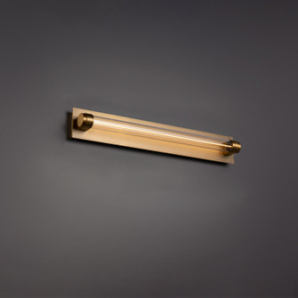 Jedi LED Bath in Aged Brass (34|WS-51320-AB)