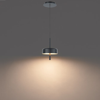 Pierce LED Mini Pendant in Black/Gold (34|PD-89210-BK/GO)