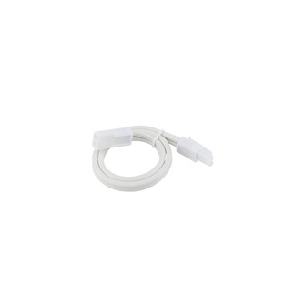 Cct Puck Undercabinet Puck Light Interconnect Cable in White (34|HR-IC12-WT)