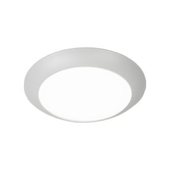 Disc LED Flush Mount in White (34|FM-306-930-WT)