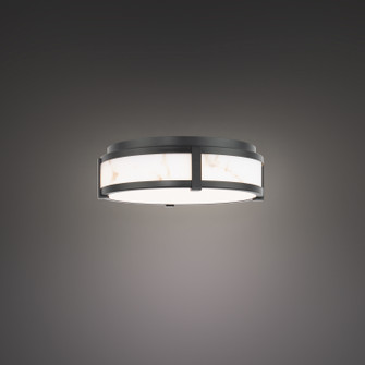 Constantine LED Flush Mount in Black (34|FM-27218-BK)