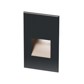 4021 LED Step and Wall Light in Black on Aluminum (34|4021-30BK)