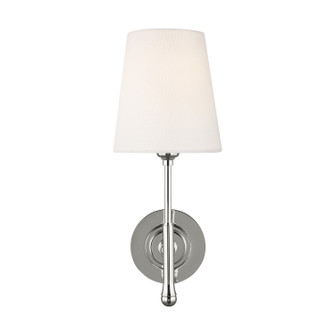 Capri One Light Wall Sconce in Polished Nickel (454|TW1001PN)