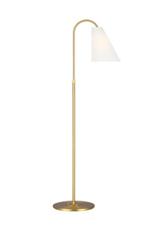 Signoret One Light Floor Lamp in Burnished Brass (454|TT1071BBS1)