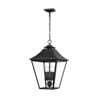 Galena Four Light Outdoor Pendant in Textured Black (454|OL14408TXB)