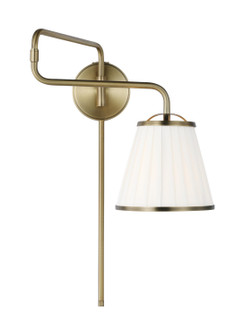 Esther One Light Wall Sconce in Time Worn Brass (454|LW1081TWB)