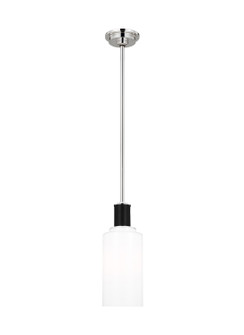 Hadley One Light Pendant in Polished Nickel (454|LP1071PNMG)