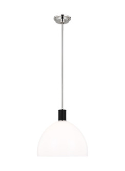 Hadley One Light Pendant in Polished Nickel (454|LP1051PNMG)