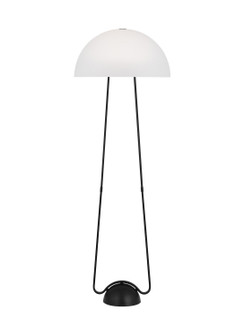 Nido One Light Floor Lamp in Midnight Black (454|KT1381MBK1)