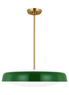 Draper Three Light Pendant in Green (454|KSP1133GRN)