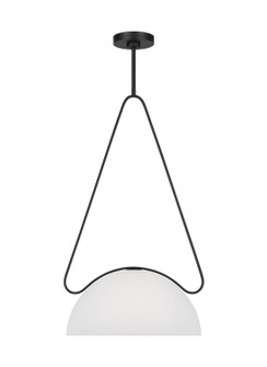 Nido One Light Pendant in Midnight Black (454|KP1161MBK)