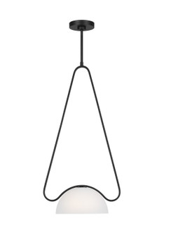 Nido One Light Pendant in Midnight Black (454|KP1151MBK)