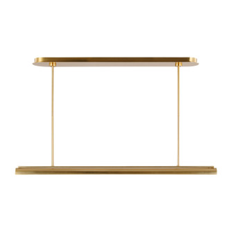 Carson LED Linear Chandelier in Burnished Brass (454|KC1091BBS)