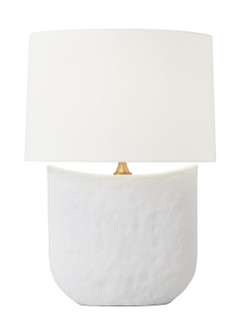 Cenotes One Light Table Lamp in Matte White Ceramic (454|HT1031MWC1)