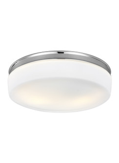 Issen Two Light Flush Mount in Chrome (454|FM504CH)