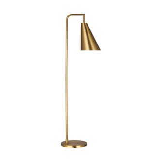 Jamie One Light Floor Lamp in Burnished Brass (454|ET1351BBS1)