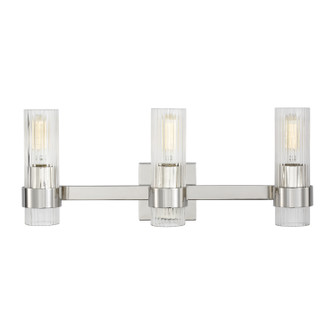 Geneva Three Light Vanity in Polished Nickel (454|CV1023PN)