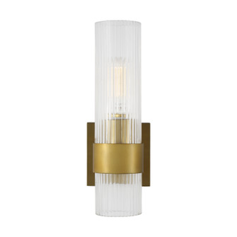 Geneva One Light Wall Sconce in Burnished Brass (454|CV1021BBS)