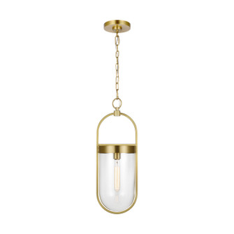 Blaine One Light Pendant in Burnished Brass (454|CP1371BBS)