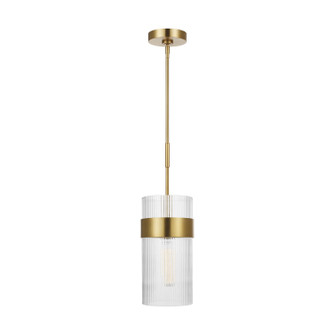 Geneva One Light Pendant in Burnished Brass (454|CP1171BBS)