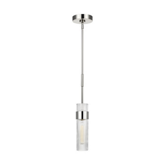 Geneva One Light Pendant in Polished Nickel (454|CP1161PN)