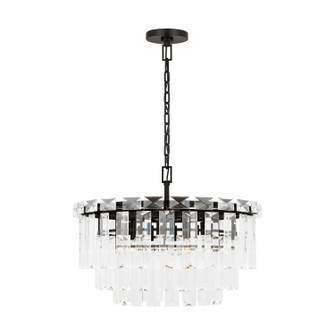 Arden Ten Light Chandelier in Aged Iron (454|CC12610AI)