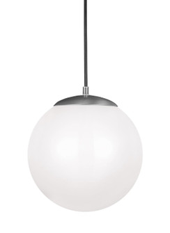 Leo - Hanging Globe LED Pendant in Satin Aluminum (454|602293S-04)