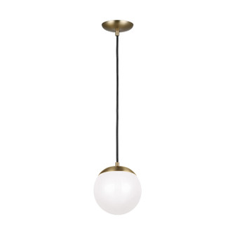 Leo - Hanging Globe LED Pendant in Satin Brass (454|601893S-848)