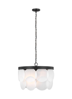 Mellita Six Light Pendant in Midnight Black (454|5102506EN-112)