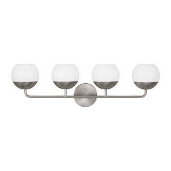 Alvin Four Light Bath Vanity in Brushed Nickel (454|4468104-962)