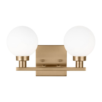 Clybourn Two Light Bath Vanity in Satin Brass (454|4461602-848)