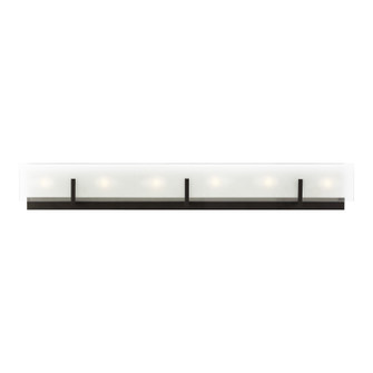 Syll Six Light Wall / Bath in Midnight Black (454|4430806-112)