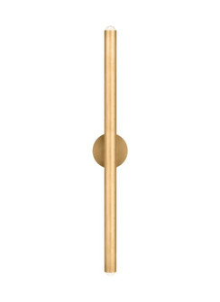 Ebell LED Wall Sconce in Natural Brass (182|KWWS10827NB)