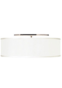 Mulberry Four Light Flush Mount in Satin Nickel (182|700TDMULFMLWS)