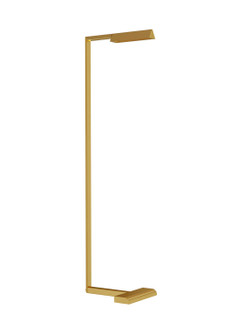 Dessau LED Floor Lamp in Natural Brass (182|700PRTDES46NB-LED927)