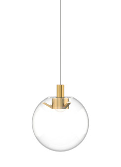 Palona LED Pendant in Natural Brass (182|700FJPLNCNB-LED930)