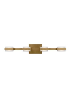 Kamden LED Bath Vanity in Natural Brass (182|700BCKMD4NB-LED930)